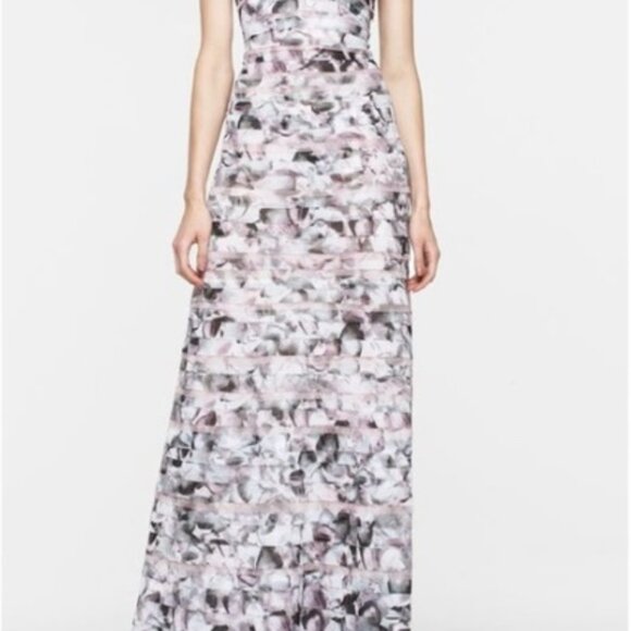 Bcbgmaxazria Erika Layered Tiered Gown - Picture 1 of 5